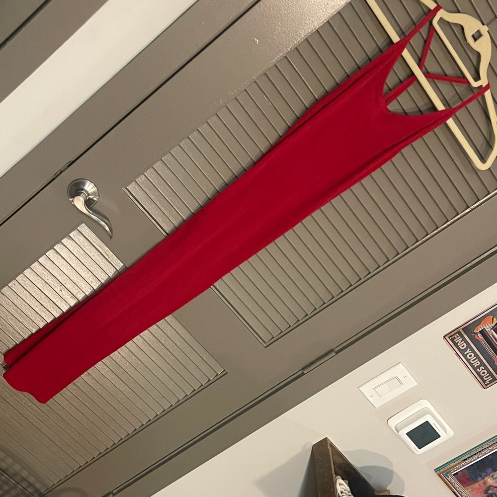Red Maxi Dress